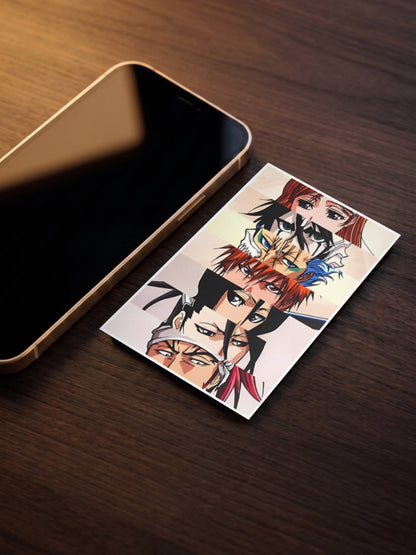 Bleach Eyes Collage Anime Poster