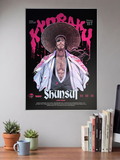 Shunsui Kyoraku Anime Poster