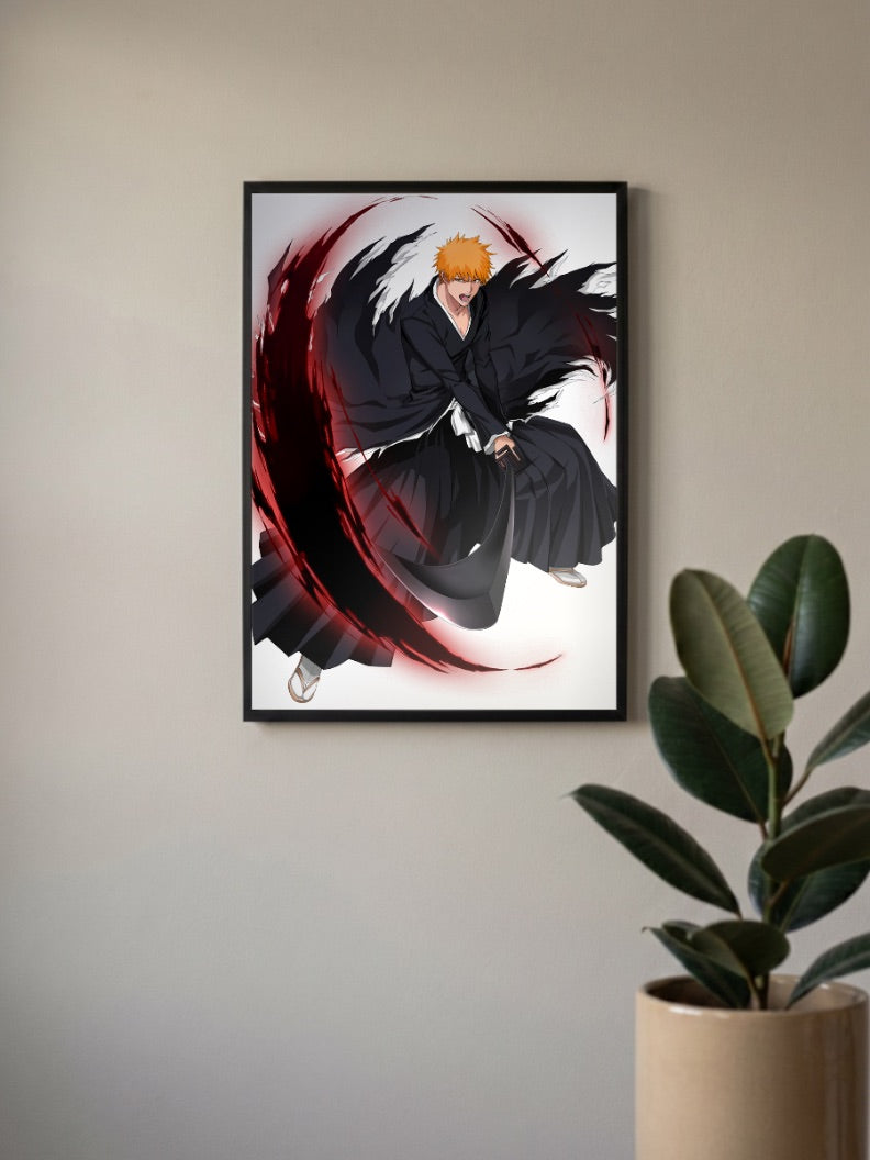 Ichigo Bankai Anime Poster