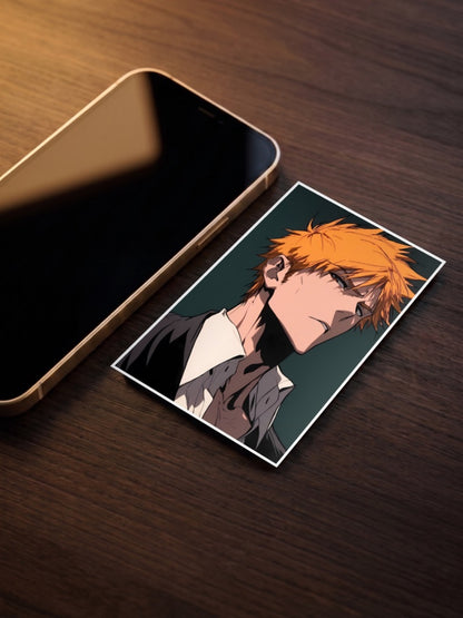 Ichigo Drip Suit Anime Poster