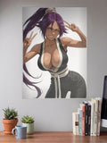 Yoruichi Shihouin Anime Poster