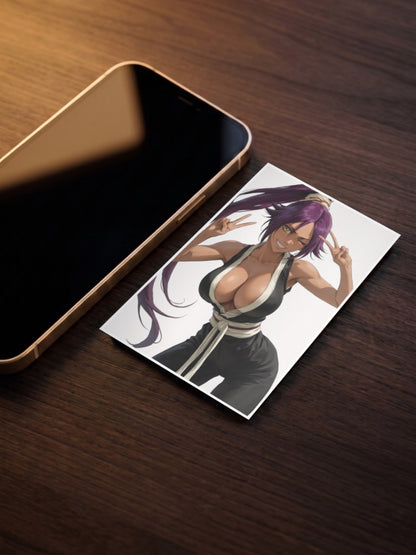 Yoruichi Shihouin Anime Poster