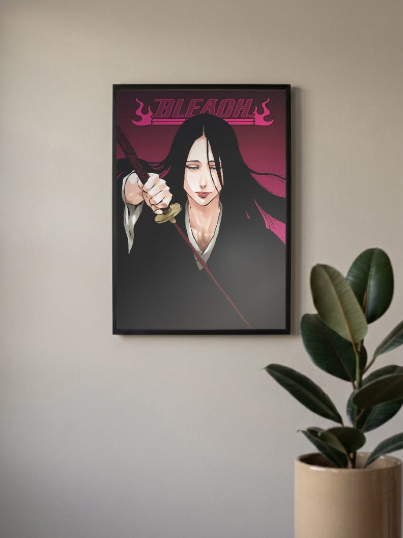 Retsu Unohana Minazuki Anime Poster