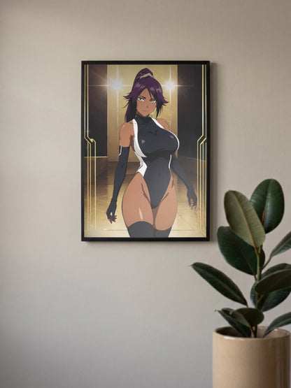 Yoruichi Second Division Anime Poster