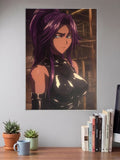 Yoruichi Ponytail Anime Poster
