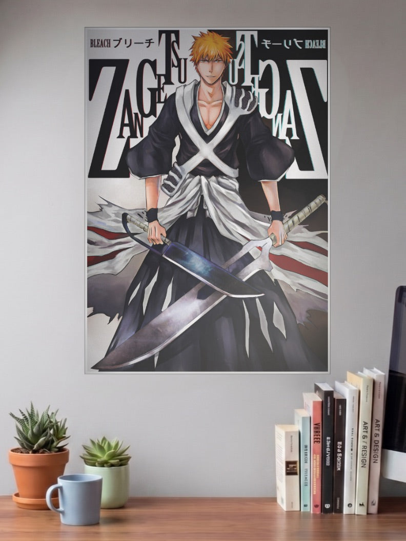 Ichigo True Shikai Anime Poster