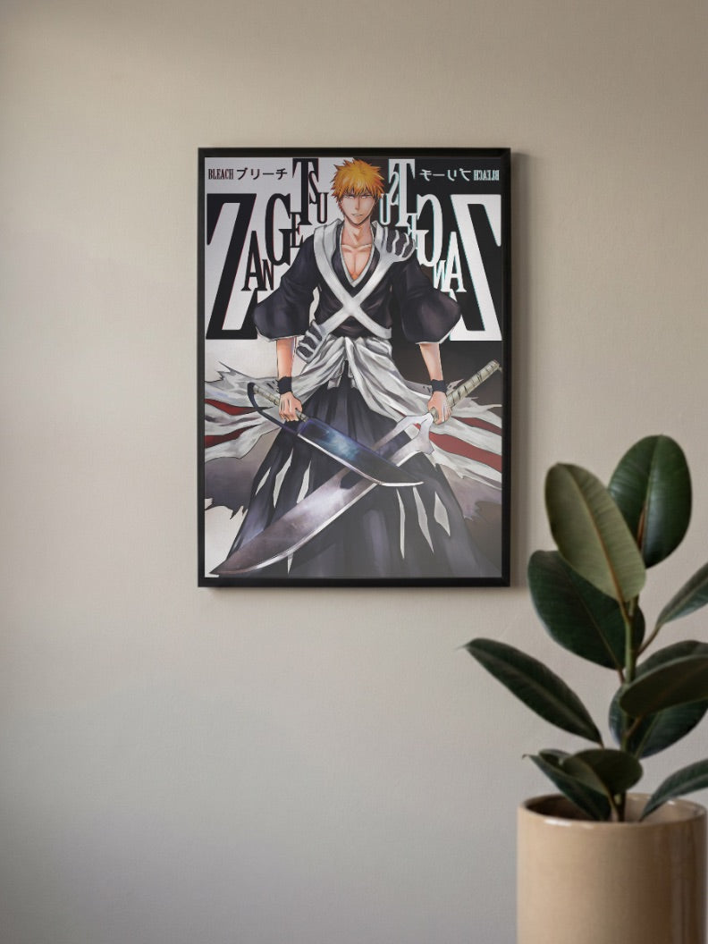 Ichigo True Shikai Anime Poster