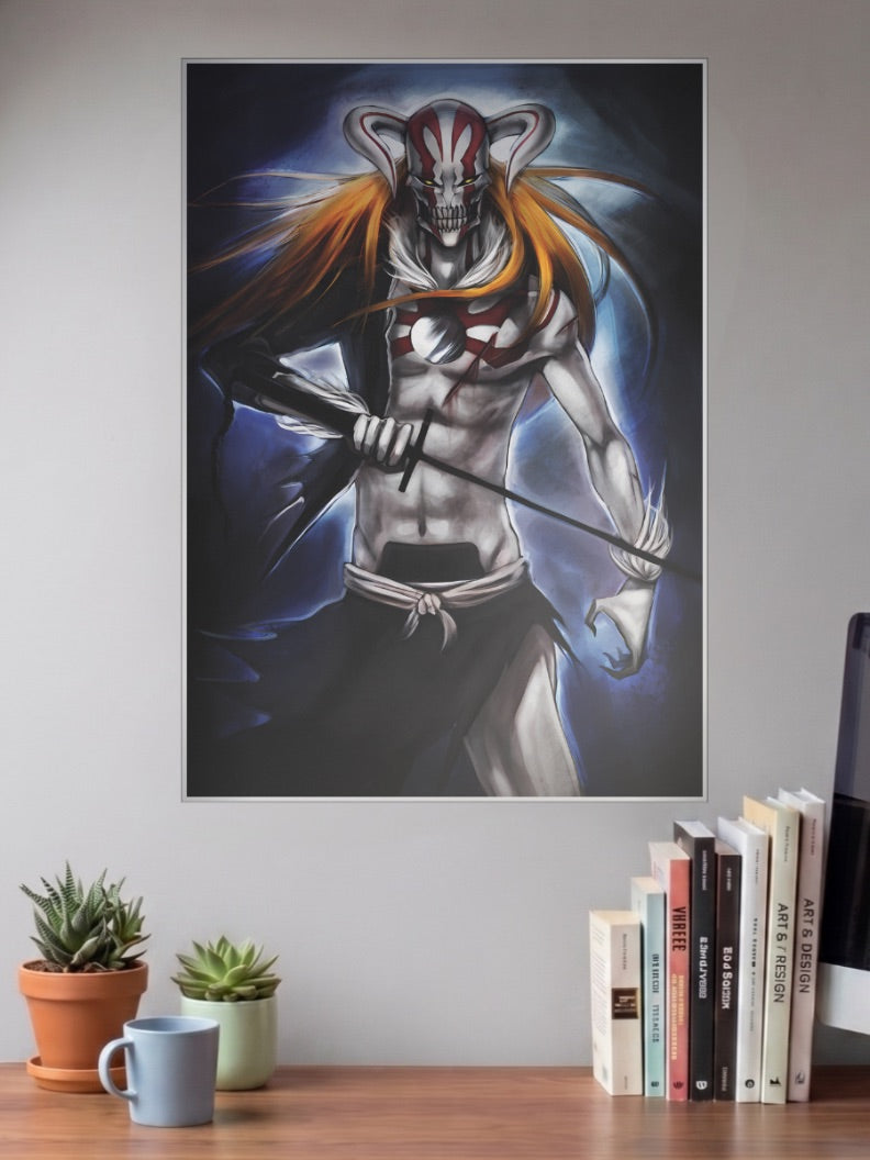 Ichigo Full Hollow Anime Poster