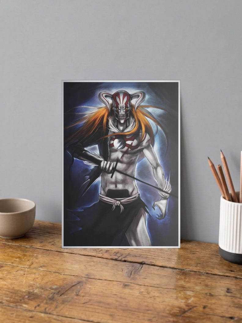Ichigo Full Hollow Anime Poster