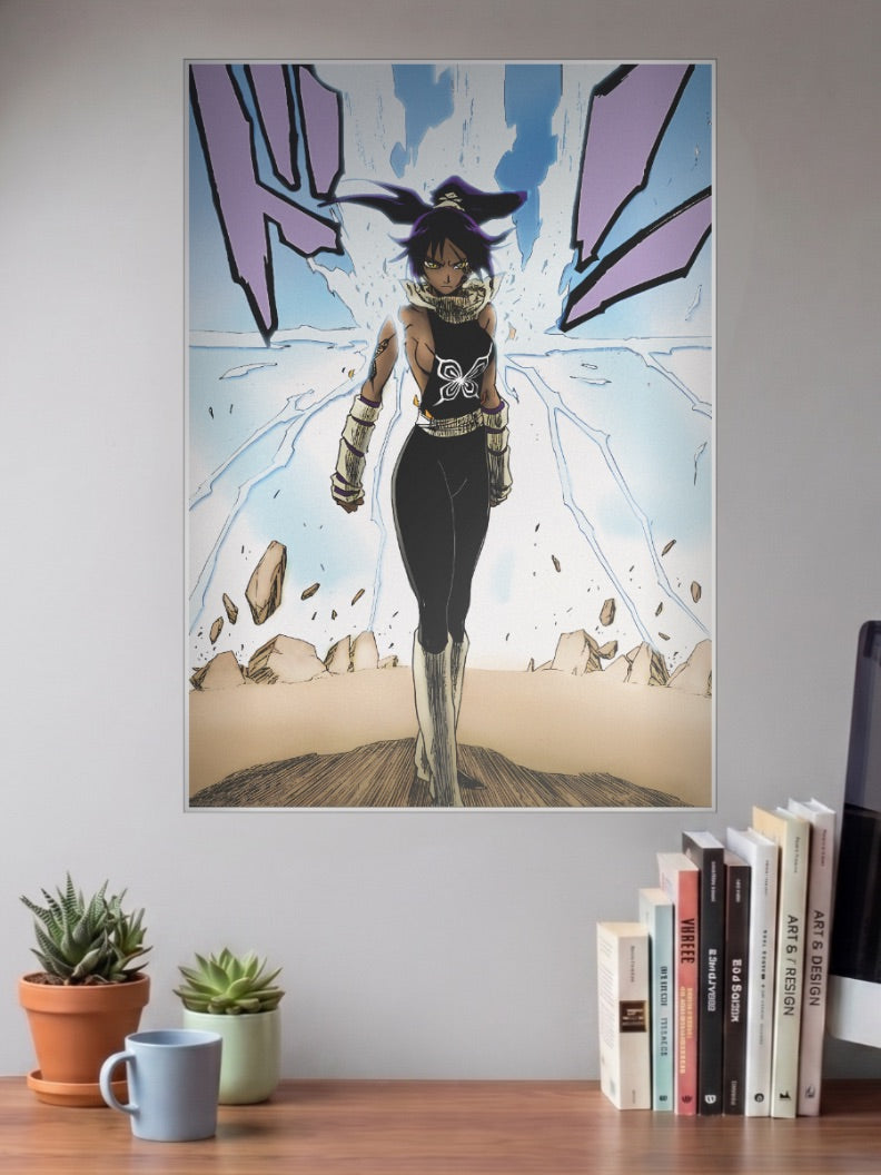 Yoruichi Shunko Anime Poster