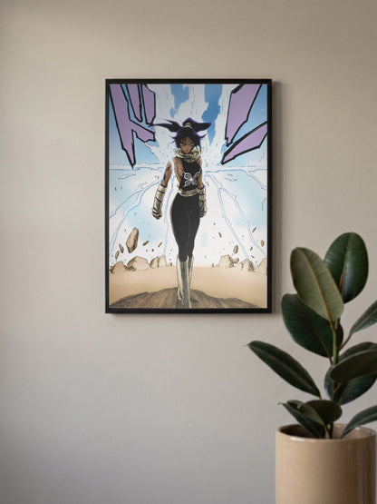 Yoruichi Shunko Anime Poster