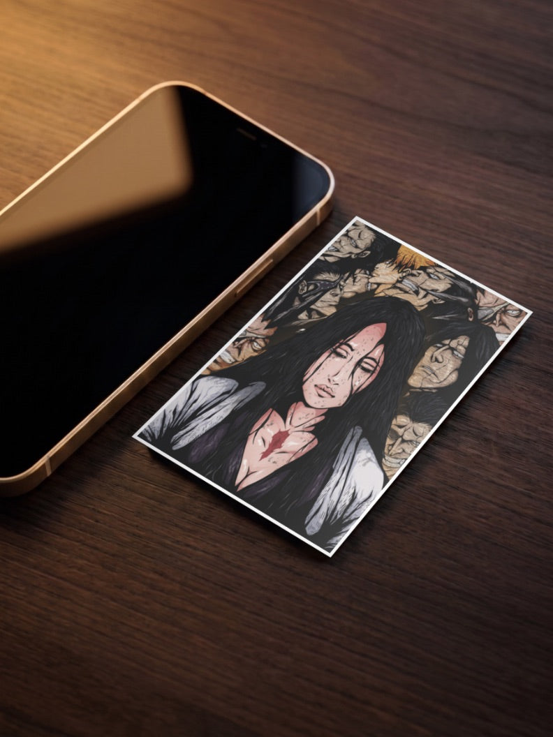 Retsu Unohana Kenpachi Anime Poster