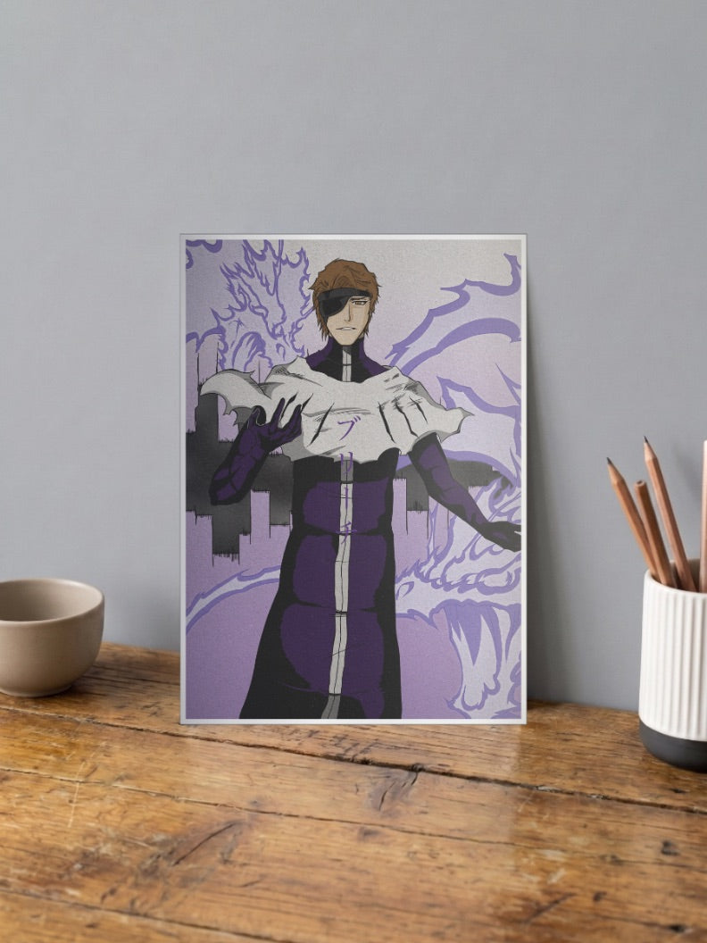 Sosuke Aizen Anime Poster