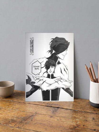 Sosuke Aizen Portrait Anime Poster