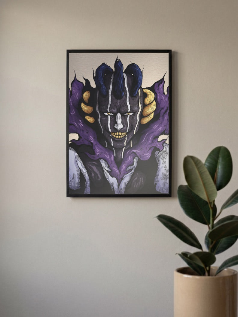 Mayuri Kurotsuchi Anime Poster