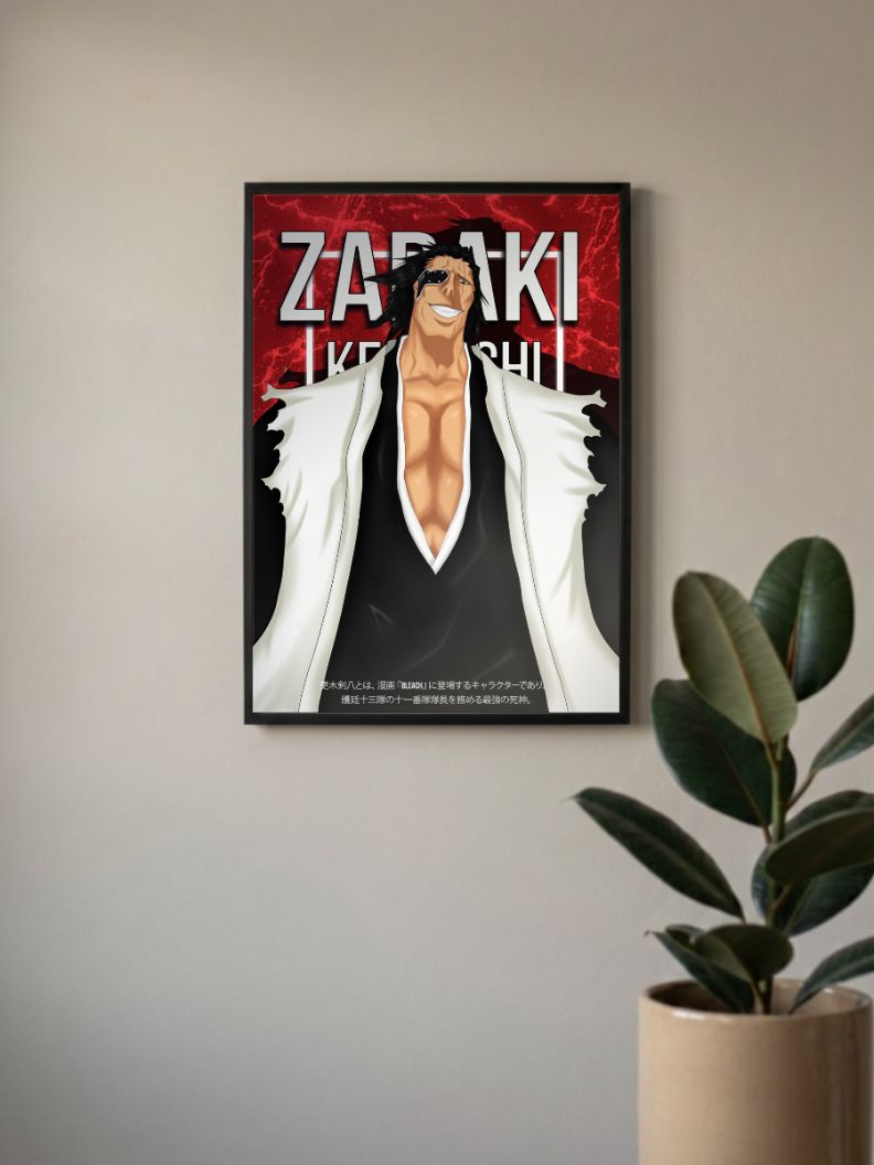 Kenpchi Zaraki Poster