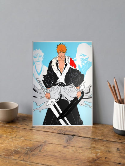 Zangetsu's Final Stand | Bleach | Anime Poster