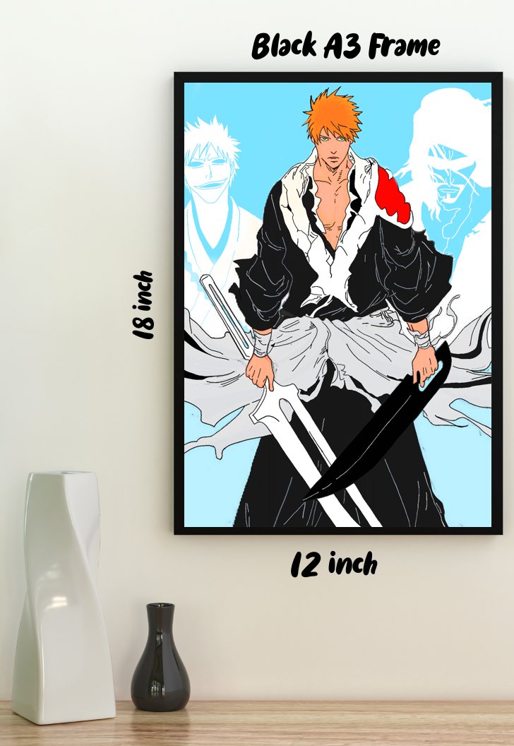 Zangetsu's Final Stand | Bleach | Anime Poster