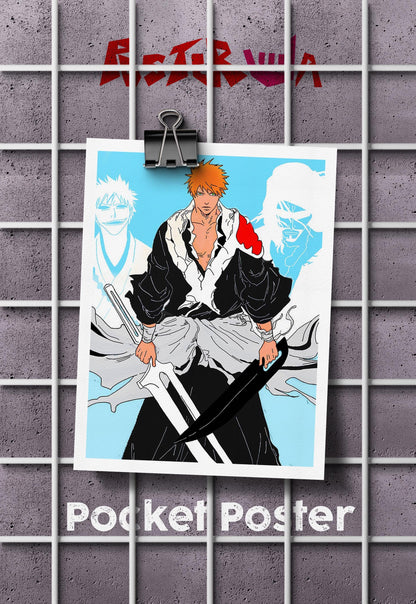 Zangetsu's Final Stand | Bleach | Anime Poster
