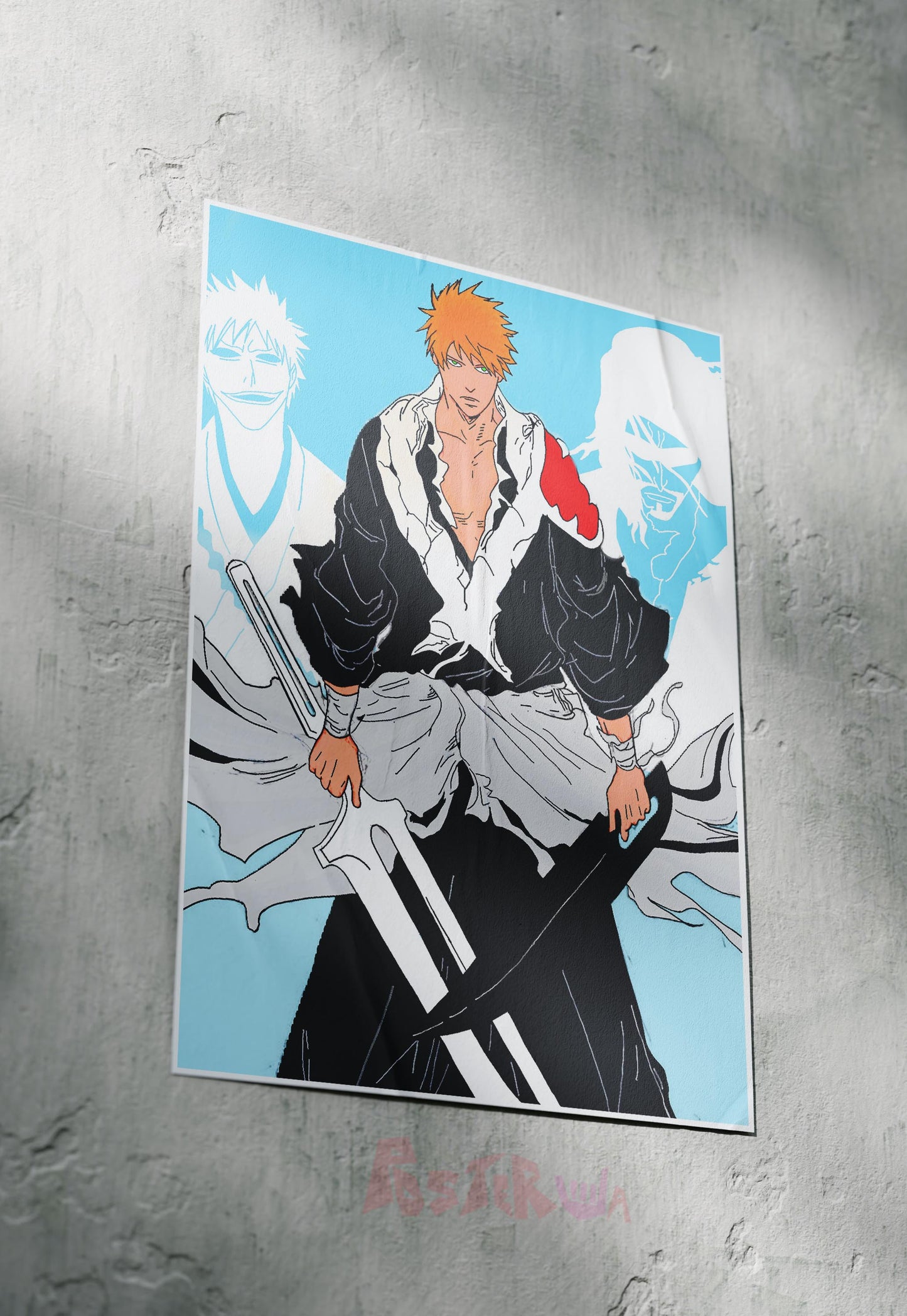 Zangetsu's Final Stand | Bleach | Anime Poster