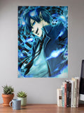 Rin Okumura Demon Form Anime Poster