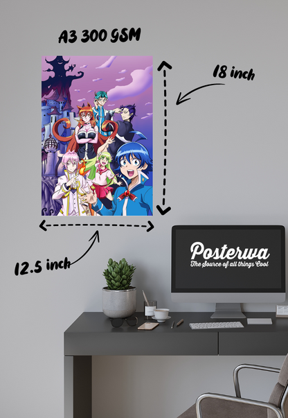 Demon Squad Chronicles | Blue Exorcist | Anime Poster