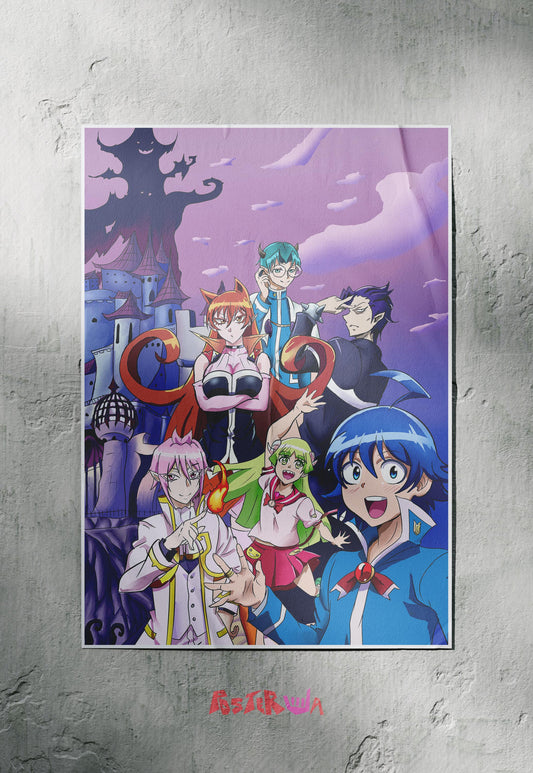 Demon Squad Chronicles | Blue Exorcist | Anime Poster
