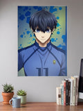 Yoichi Isagi Blue Lock Anime Poster