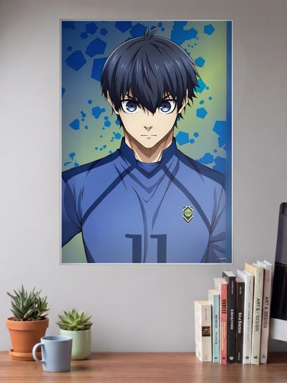 Yoichi Isagi Blue Lock Anime Poster