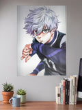 Seishiro Nagi Blue Lock Anime Poster