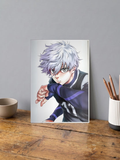 Seishiro Nagi Blue Lock Anime Poster