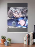 Bluelock Manga Faceoff Poster