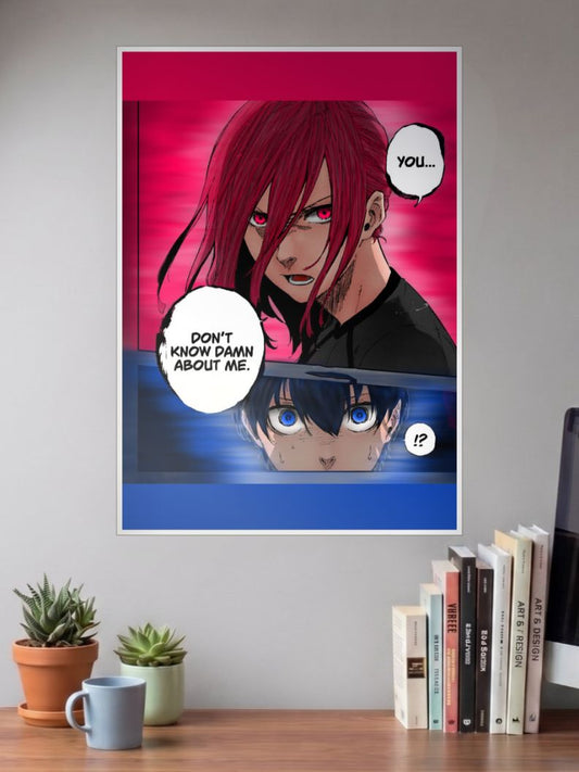 Blue lock Faceoff Poster