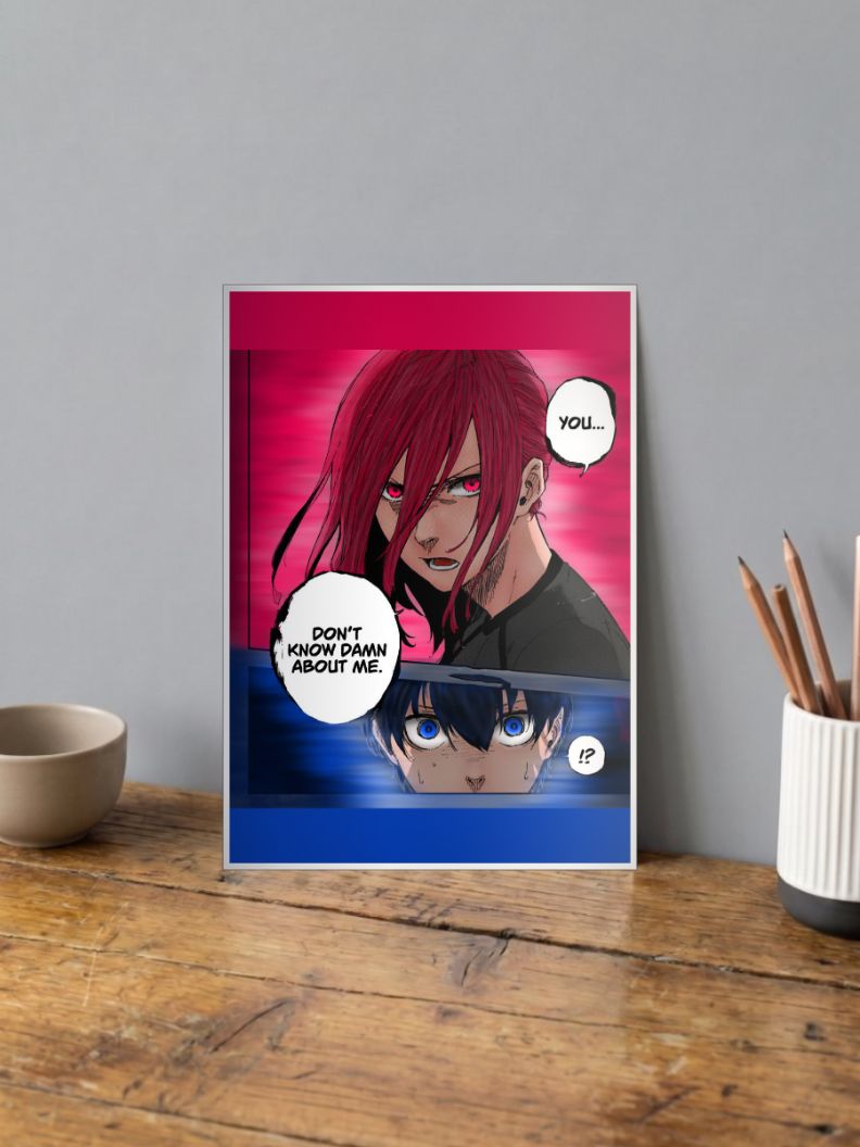 Blue lock Faceoff Poster