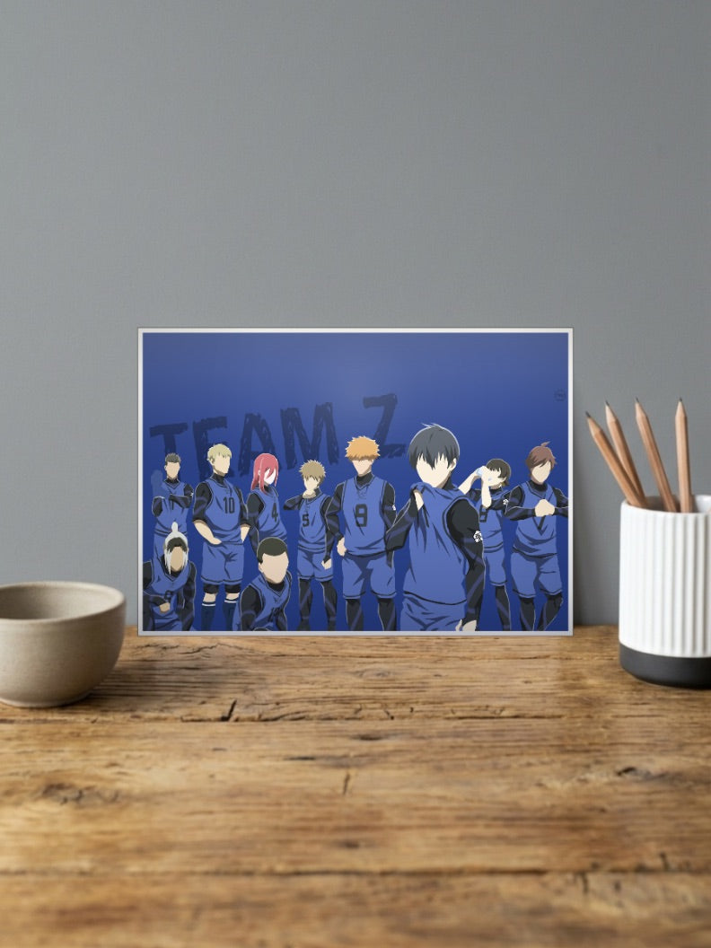 Bluelock Team Z Poster