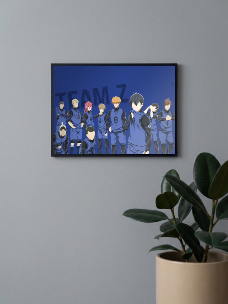 Bluelock Team Z Poster