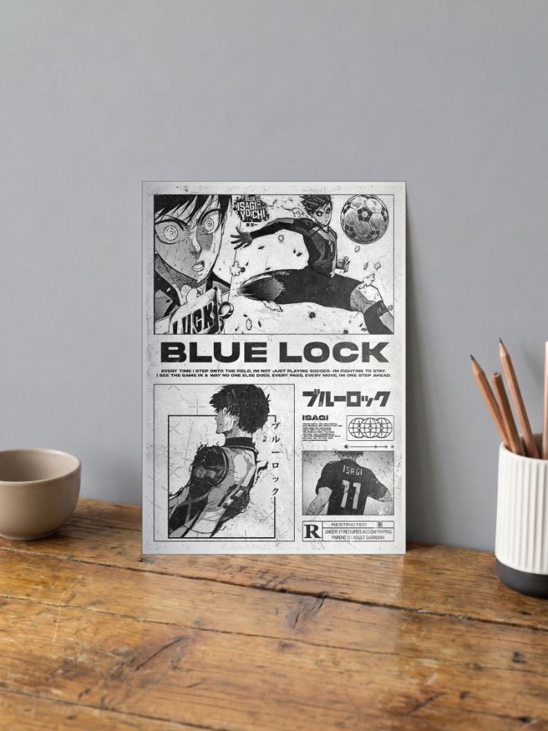 Striker's Vision | Bluelock | Anime Poster