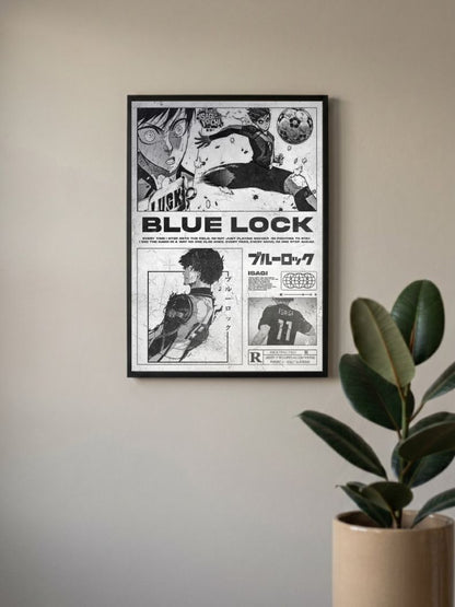 Striker's Vision | Bluelock | Anime Poster