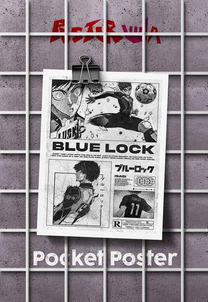 Striker's Vision | Bluelock | Anime Poster