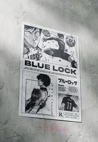Striker's Vision | Bluelock | Anime Poster