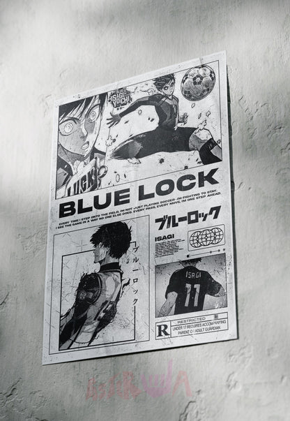 Striker's Vision | Bluelock | Anime Poster