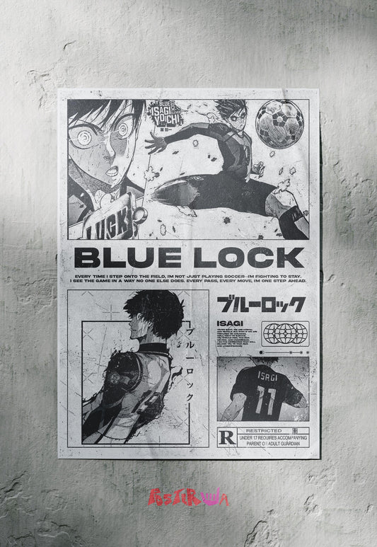 Striker's Vision | Bluelock | Anime Poster