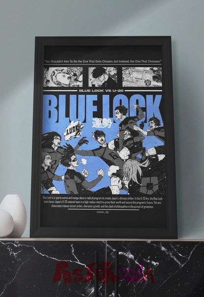 Goalbound Dreams | Bluelock | Anime Poster