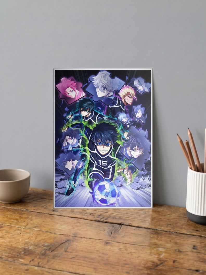 Goalbound Dreams | Bluelock | Anime Poster