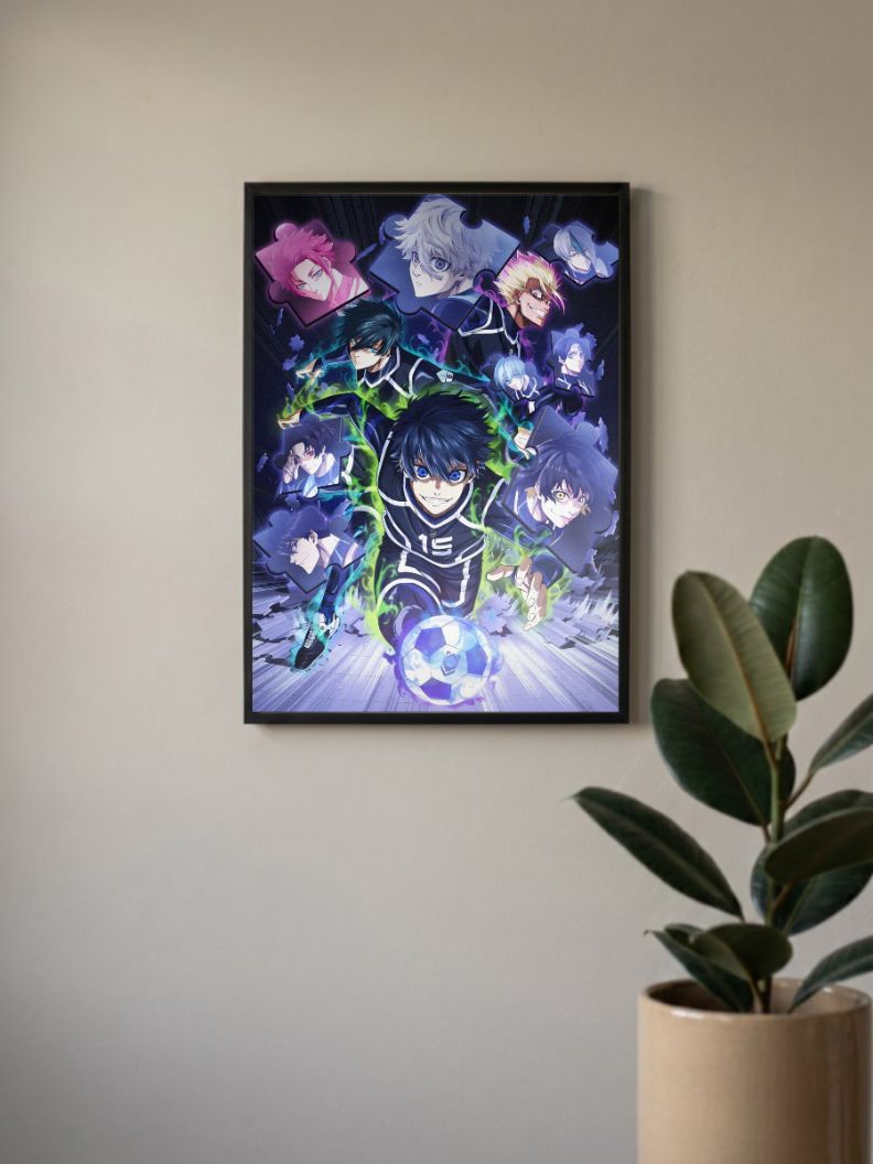 Goalbound Dreams | Bluelock | Anime Poster