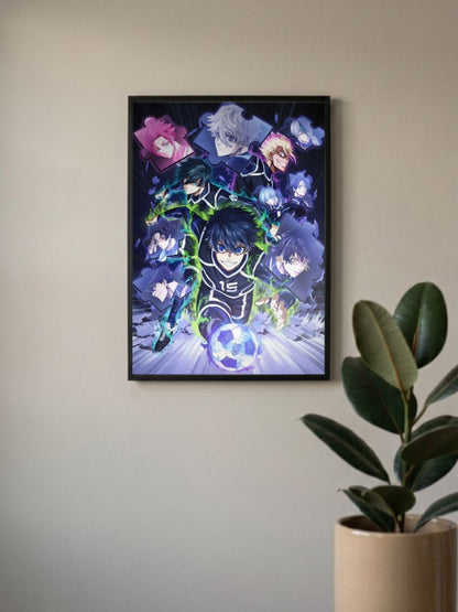 Goalbound Dreams | Bluelock | Anime Poster
