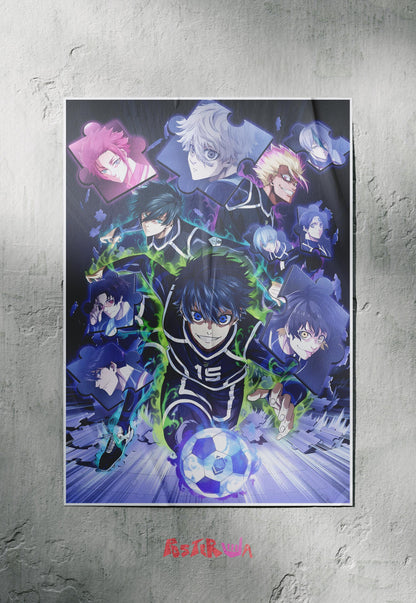 Strikers' Odyssey | Bluelock | Anime Poster