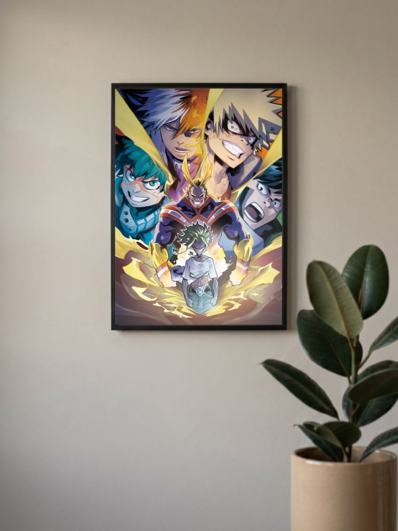 Heroes in Training | My Hero Academia | Anime Poster