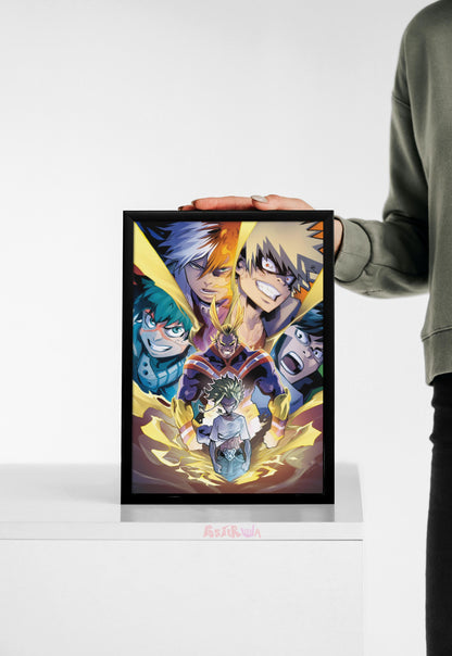 Heroes in Training | My Hero Academia | Anime Poster