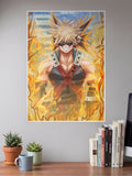 Explosive Ambitions | Bakugo (Anime) | Action Movie Poster